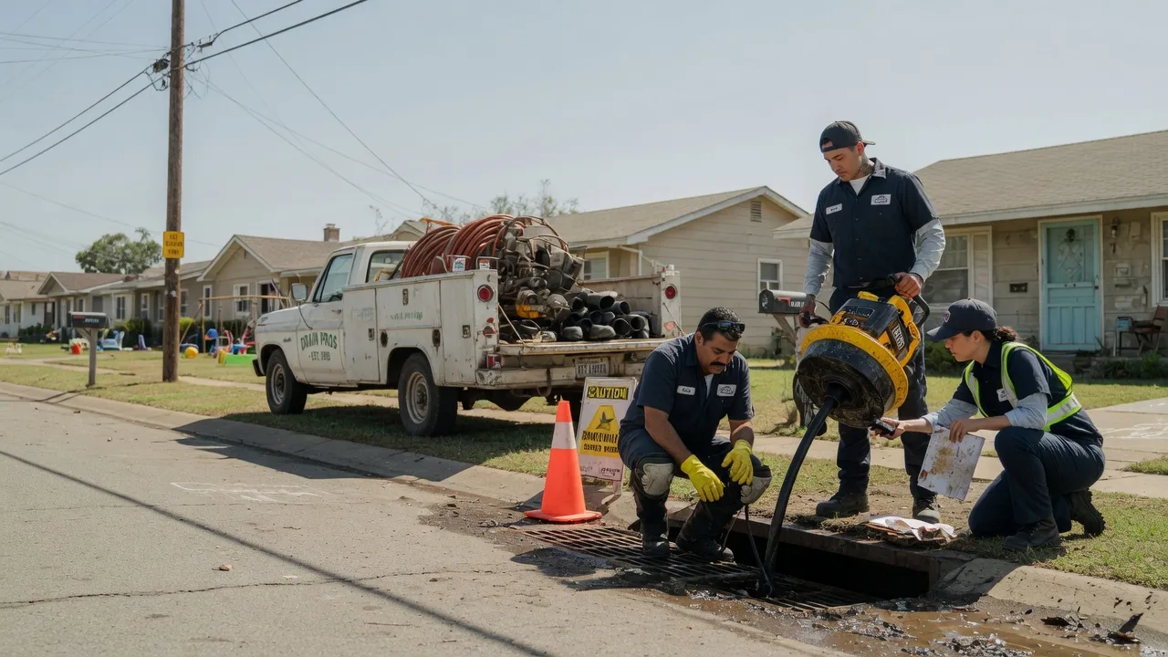 Drain Cleaning in Roaring Springs, TX near me